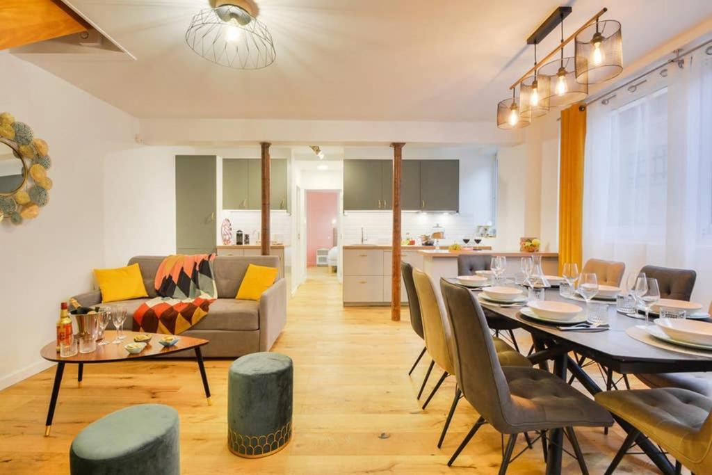 Апартаменты Luxueux Duplex 6 - 8Pers - Full Equipped - Republique Париж Экстерьер фото